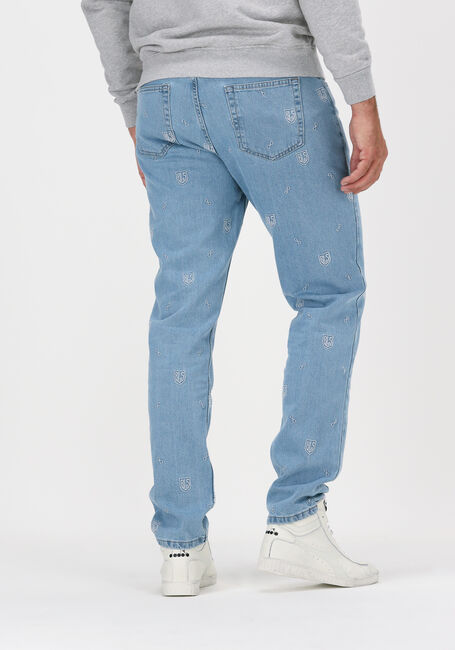 Blauwe BLS HAFNIA Straight leg jeans NEW ALL OVER JEANS - large