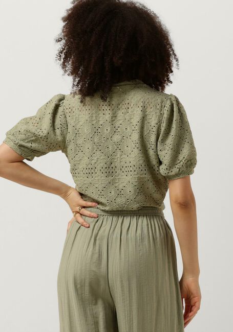 Groene OBJECT Top OBJFEODORA S/S TOP - large