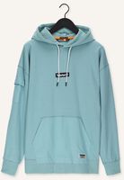 TIMBERLAND Chandail PU MIXED MEDIA HOODIE Bleu clair TIMBERLAND Chandail PU MIXED MEDIA HOODIE Bleu clair - medium