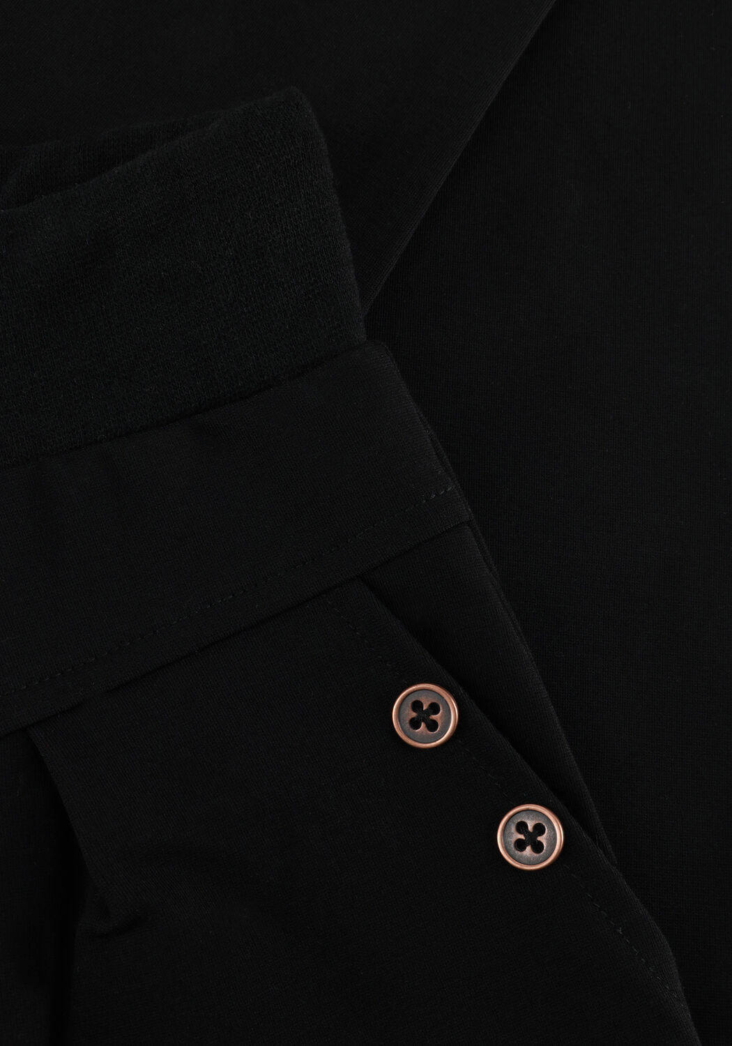 Zwarte NONO Legging SNOOZE GIRLS PANTS BLACK - large