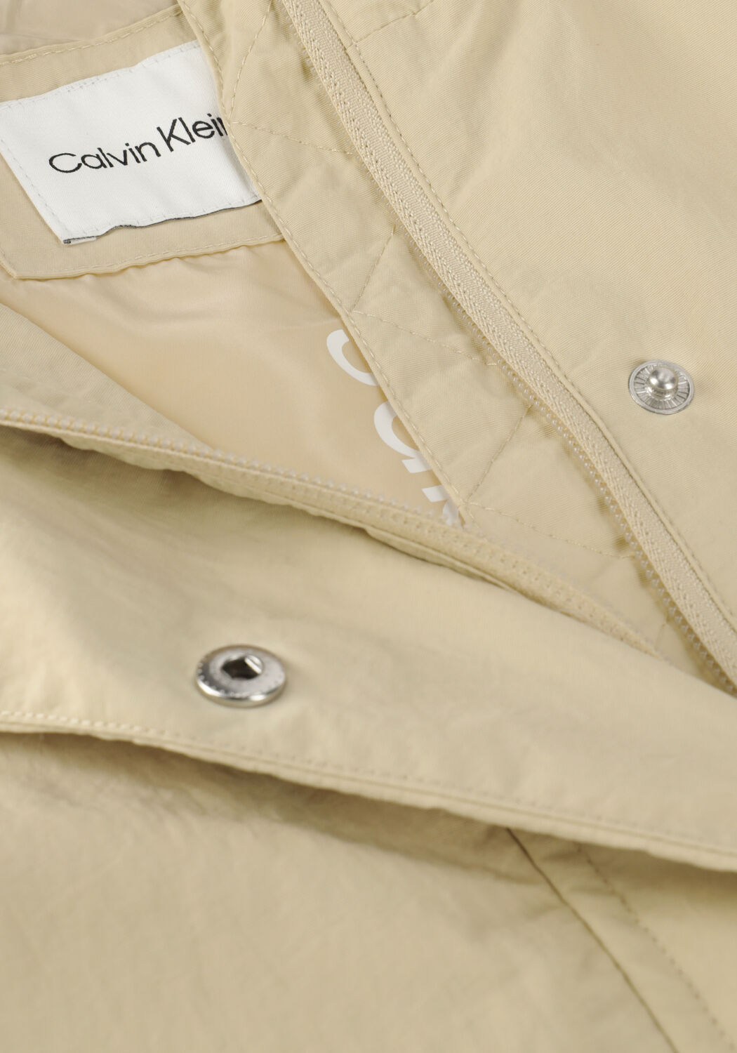 CALVIN KLEIN Jack UTILITY JACKET en beige - large