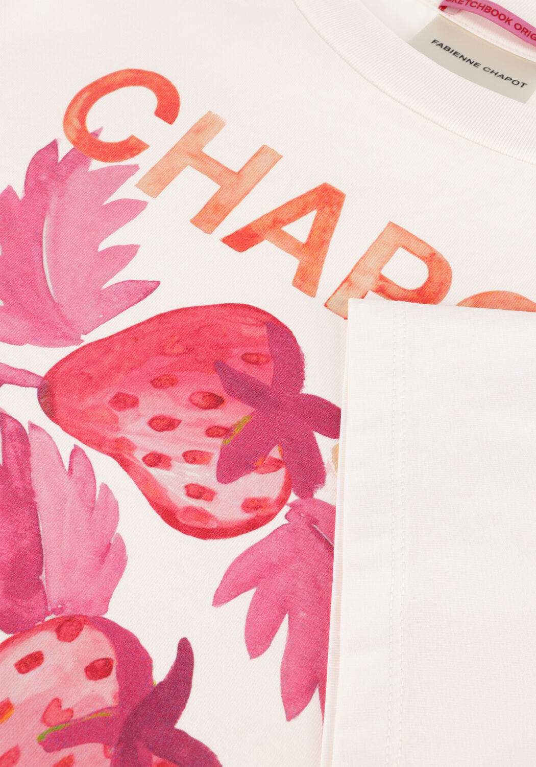 FABIENNE CHAPOT T-shirt STEVE SKETCHBOOK T-SHIRT Blanc - large