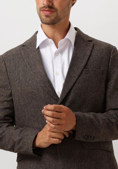 SELECTED HOMME SLHSLIM-REED WOOL BLZ Vestons en marron - large