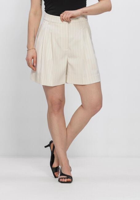 COPENHAGEN MUSE Pantalon courte CMTAILOR-SHORTS STRIPE &Eacute;cru - large