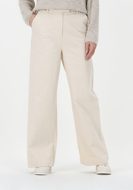 ANOTHER LABEL Pantalon large MARLENE PANTS en beige - large