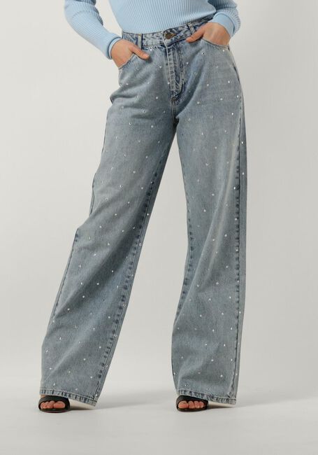 Donkerblauwe HARPER & YVE Wide jeans YVE-PA - large