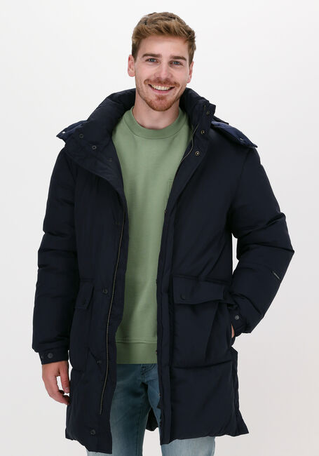 SCOTCH & SODA Veste matelassé 163251 - ORGANIC COTTON BLEND  en bleu - large