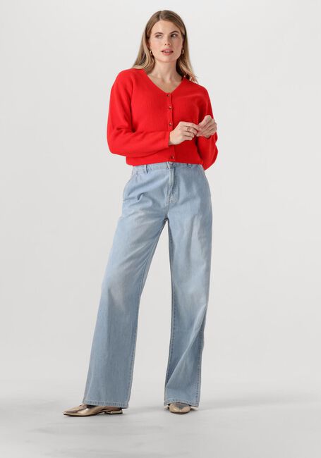 MSCH COPENHAGEN Wide jeans MSCHINGRID LIS HW WIDE JEANS Bleu clair - large