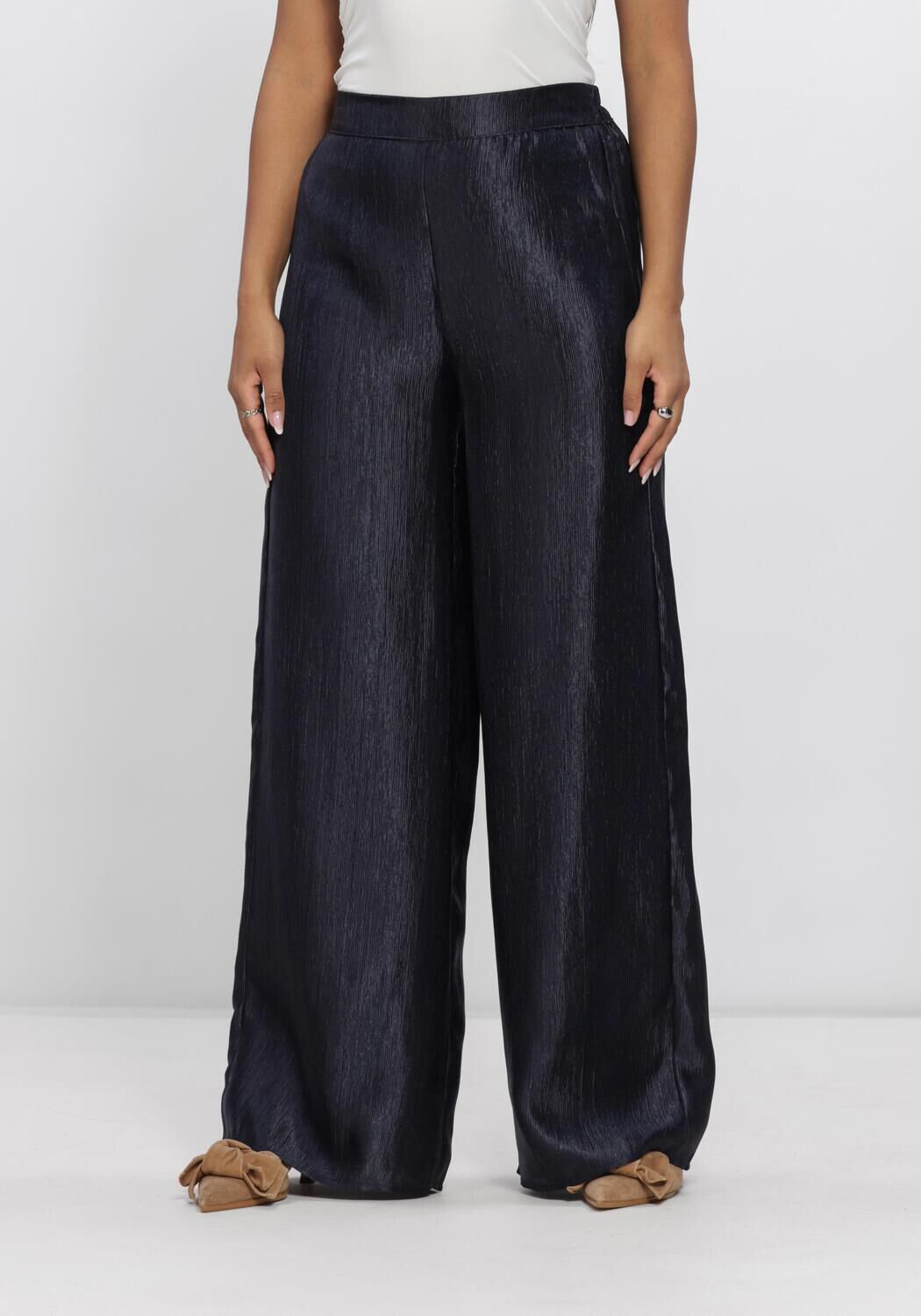 FREEBIRD WV-LYOCELL-BLEND-26-1 Pantalons Bleu fonc&eacute;