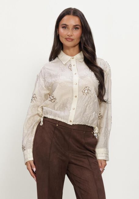 NUKUS AALIYA BLOUSE EMBROIDERY Blouses &Eacute;cru - large