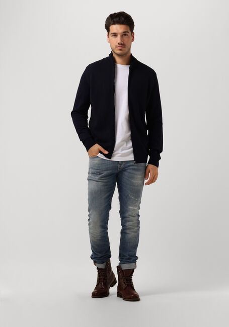 BOSS Gilet LADRIANO Bleu fonc&eacute; - large