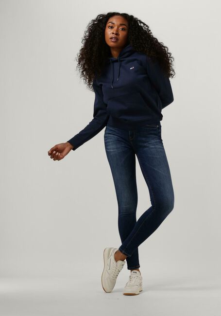 TOMMY JEANS Pull TJW REGULAR FLEECE HOODIE en bleu - large