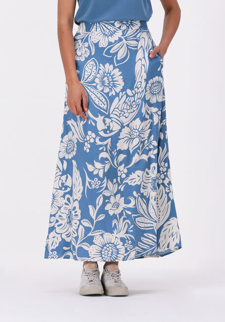JANSEN AMSTERDAM Jupe maxi KELLY en bleu - large
