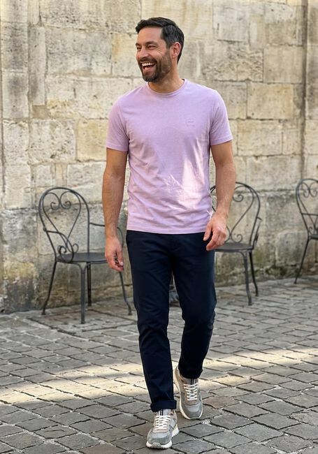 BOSS ORANGE T-shirt TALES en rose - large