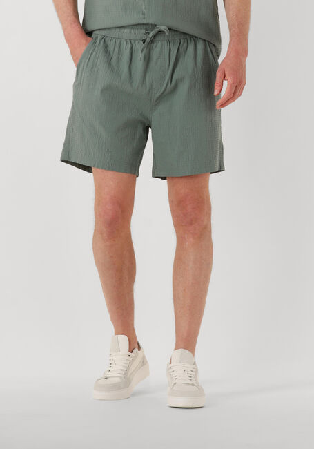 PURE PATH Pantalon courte REGULAR FIT PULL ON SHORTS en vert - large