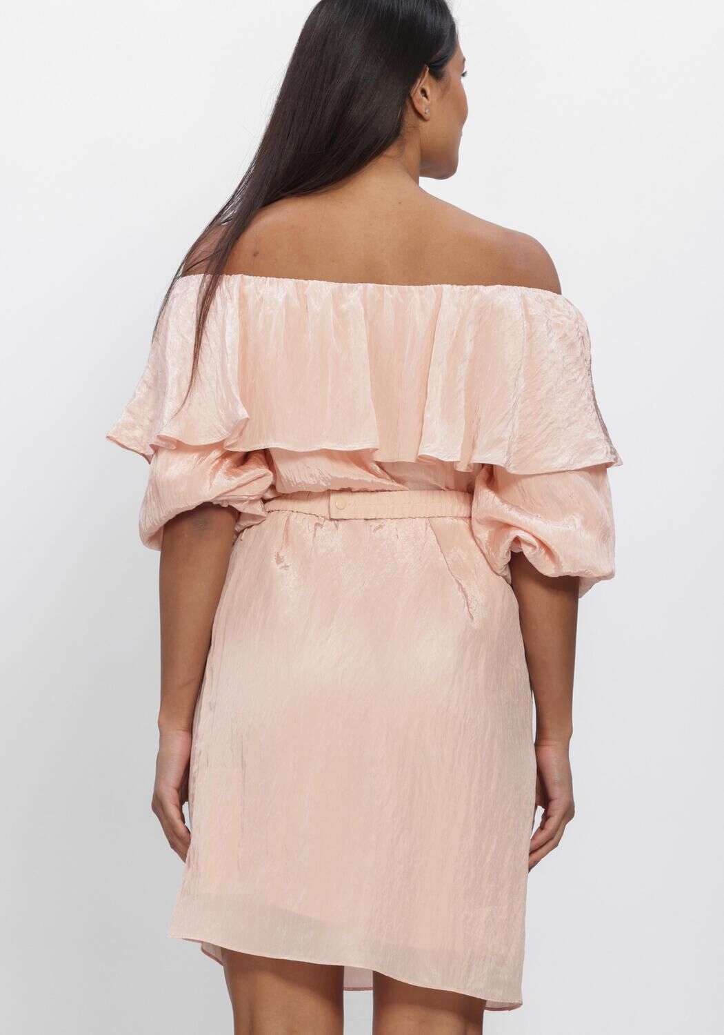 Lichtroze DANTE6 Mini jurk KYO VOLANT MINI DRESS - large