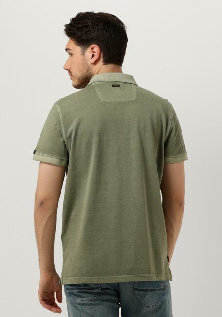 PME LEGEND Polo SHORT SLEEVE POLO GARMENT DYED PIQUE Olive - large