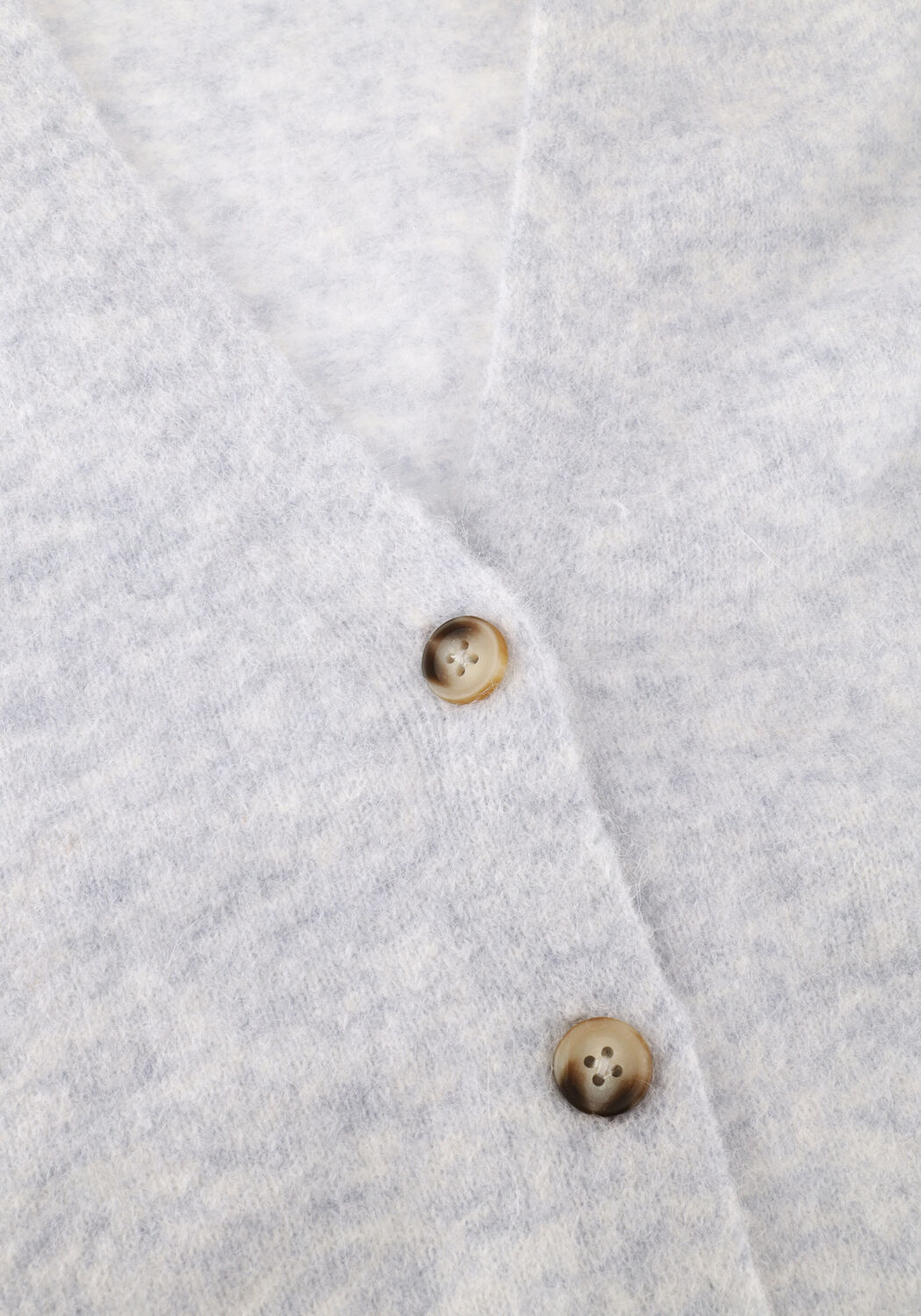 KNIT-TED Gilet MARBLE Bleu clair - large