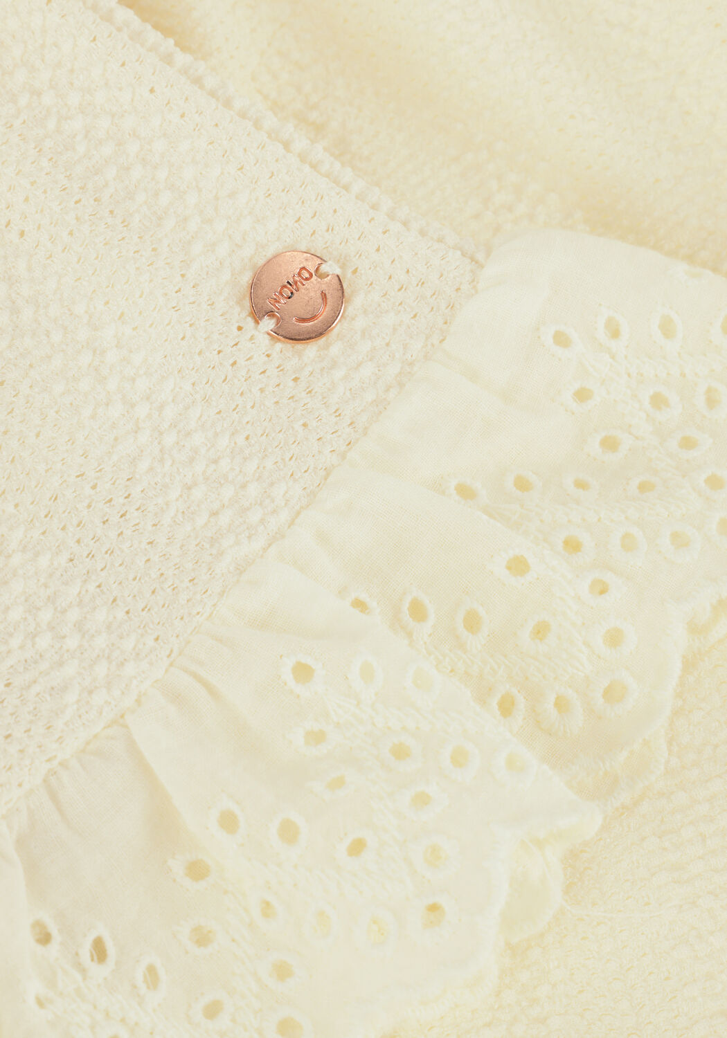 NONO Pantalon courte SARA STRUCTURED SHORT Cr&egrave;me - large