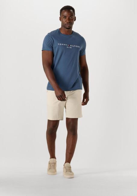 TOMMY HILFIGER T-shirt TOMMY LOGO TEE en bleu - large