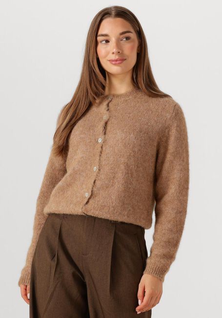 Camel BY-BAR Trui CLEO NATURAL CARDIGAN - large