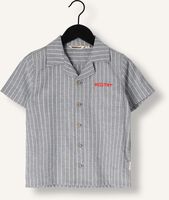 Blauwe MOODSTREET Casual overhemd BOYS SHORT SLEEVE SHIRT - medium