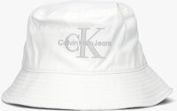 CALVIN KLEIN MONOGRAM BUCKET HAT Chapeau en blanc - medium
