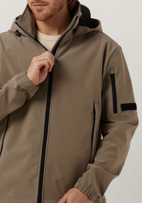 BUTCHER OF BLUE Jack ROCKSIDE SOFTSHELL JACKET en marron - large