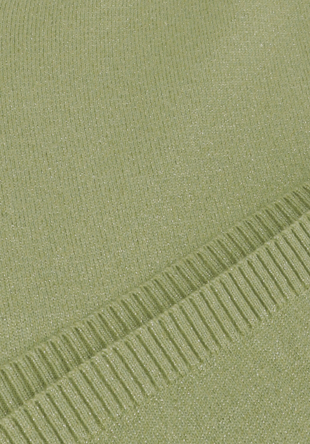 YDENCE T-shirt KNITTED TOP SAMMY en vert - large