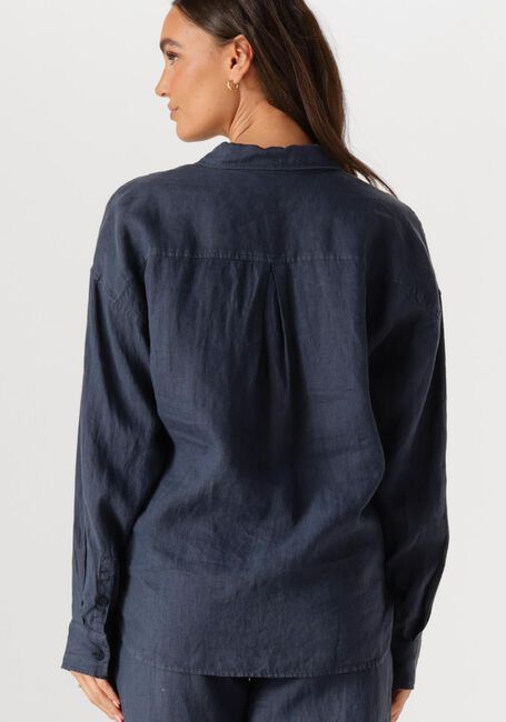MOSCOW 94-05-BUTTO-1 Blouses Bleu foncé - large