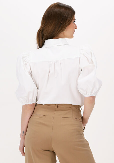 NOTES DU NORD KIRA SHORT SLEEVE SHIRT Blouses en blanc - large