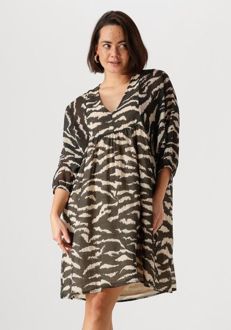 BY-BAR Mini robe PHILOU ZEBRA DRESS en noir - large