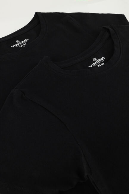 VINGINO T-shirt BOYS T-SHIRT ROUND NECK (2-PACK) en noir - large