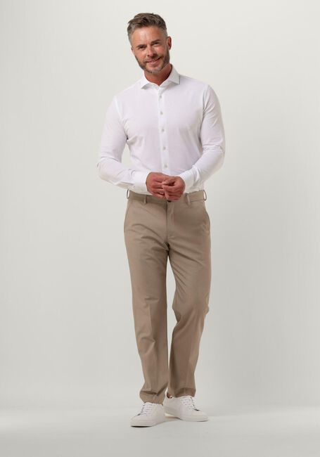 PROFUOMO Chemise classique KNITTED SHIRT en blanc - large
