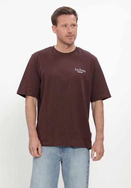 Bruine RESTER&Ouml;DS T-shirt RTTAS PRINT - large