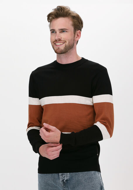 Multi SCOTCH & SODA Trui 164023 - LIGHTWEIGHT STRIPED P - large