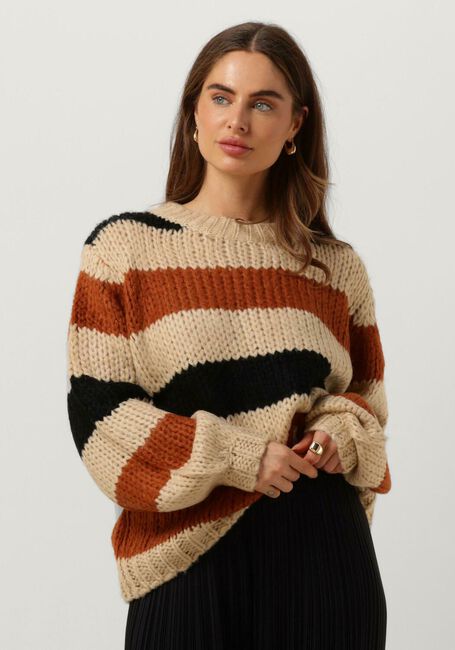 YDENCE Pull KNITTED SWEATER ZAYA Écru - large