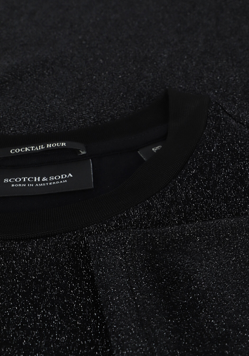 SCOTCH & SODA T-shirt LOOSE FIT T-SHIRT 163780 en noir - large