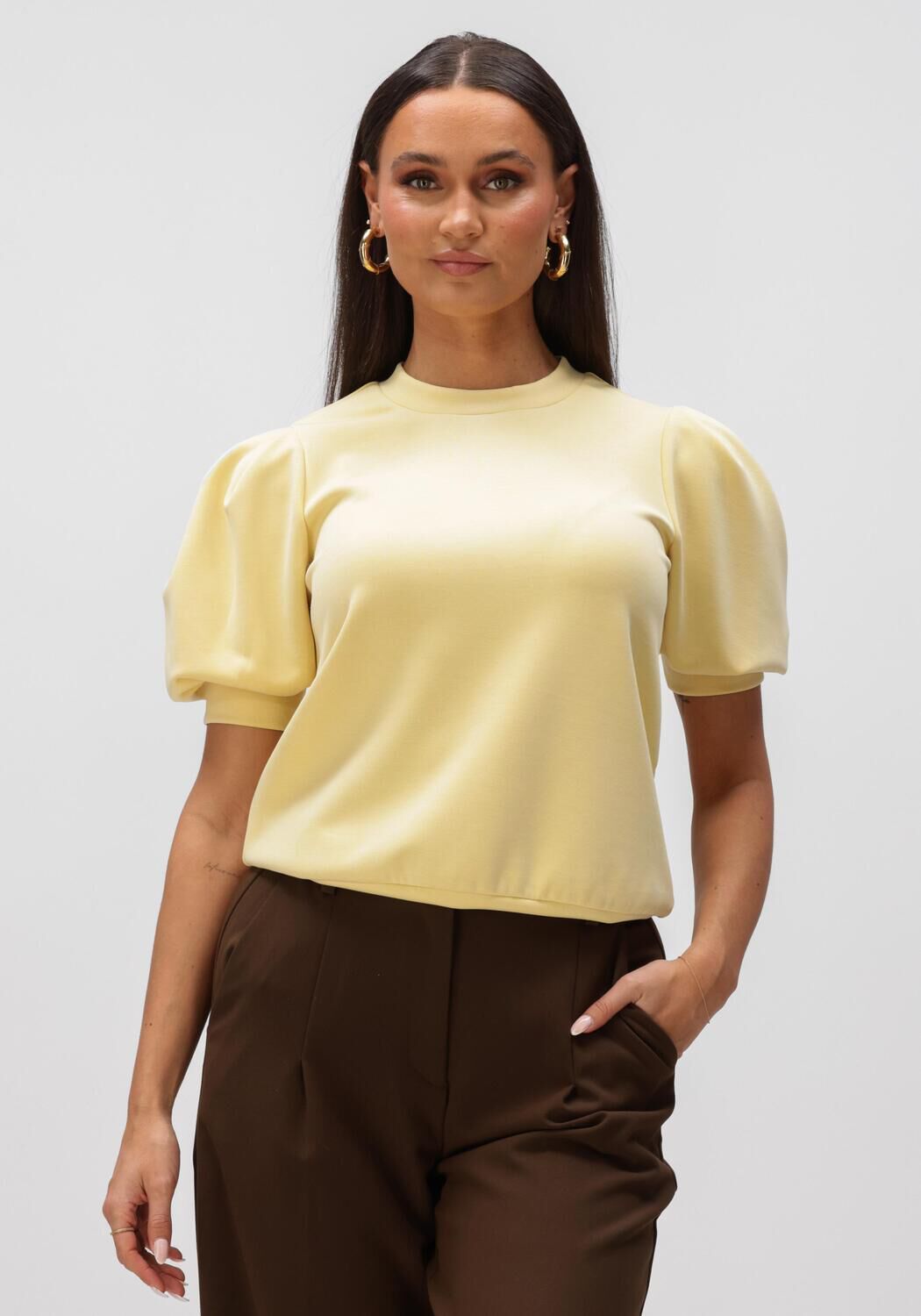 NOTRE-V Haut NV-FRIGIE en jaune - large