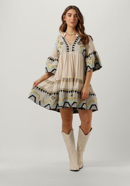 Gebroken wit NEMA Mini jurk MEDORA - large