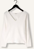 Witte OBJECT Trui OBJREYNARD V-NECK PULLOVER Witte OBJECT Trui OBJREYNARD V-NECK PULLOVER - medium