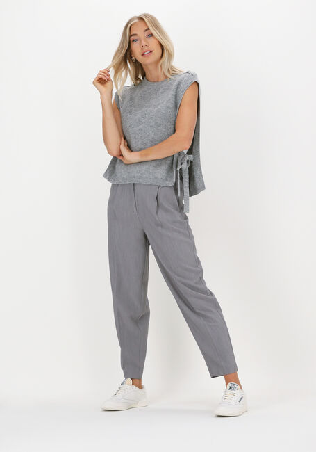 BRUUNS BAZAAR Spencer PARISA REGIZA KNIT VEST en gris - large