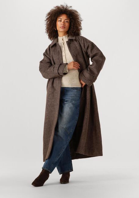 Bruine ENVII Mantel ENSENECA WOOL JACKET 7276 - large