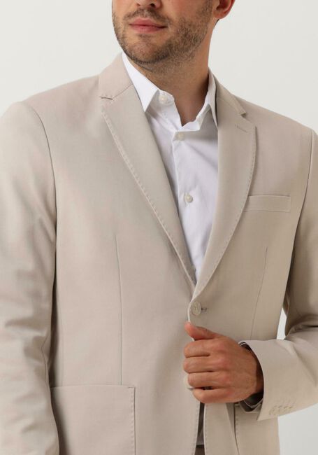 SELECTED HOMME SLHSLIM-DELON JERSEY BLZ FLEX NOOS Vestons en beige - large
