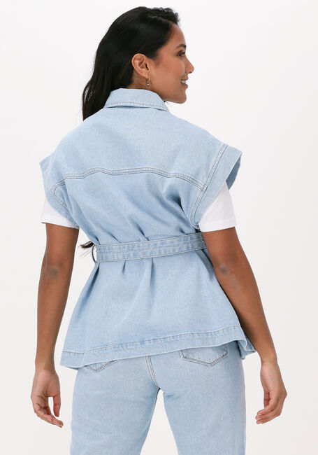SELECTED FEMME Gilet JULIA LIGHT BLUE DENIM VEST Bleu clair - large