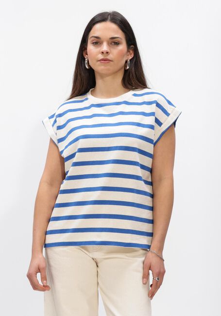 BY-BAR TOBI STRIPE TOP Hauts & T-shirts en bleu - large