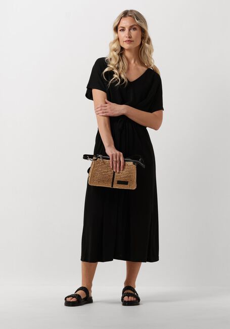 Zwarte MINUS Midi jurk TRINA MIDI MODAL DRESS - large