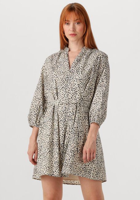 COLOURFUL REBEL Mini robe LIZE CHEETAH SHIRT MINI DRESS SS en blanc - large