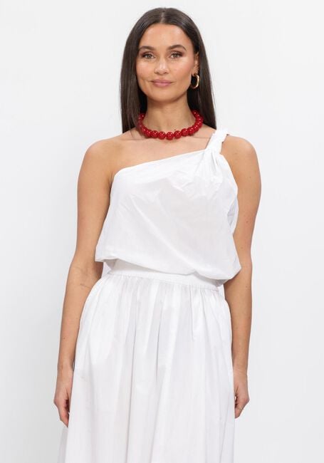 LINA LOCCHI Haut LL-ADRIANA en blanc - large