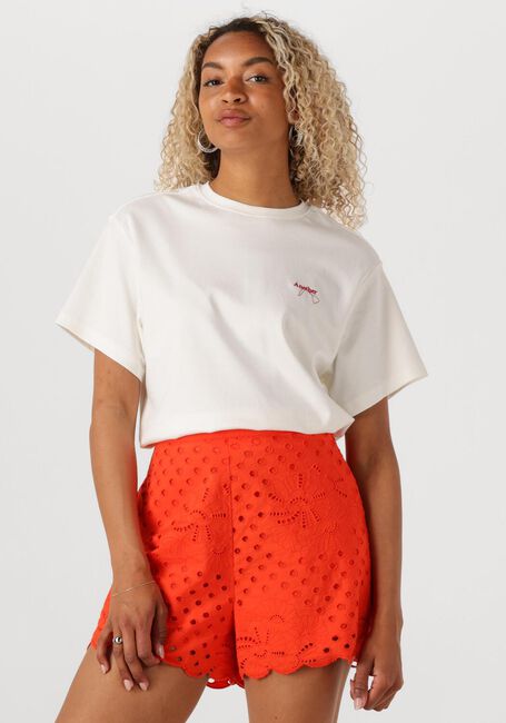 ANOTHER LABEL T-shirt GINA FLOWER SHIRT en blanc - large